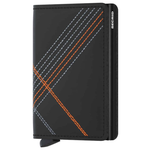 Secrid Slimwallet Stitch Linea, Orange - SECRID