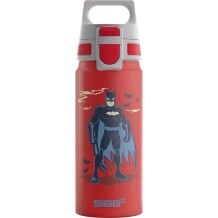 Sigg 6035.30 WMB One Batman Standing 0,6L Matara, Kırmızı - 1