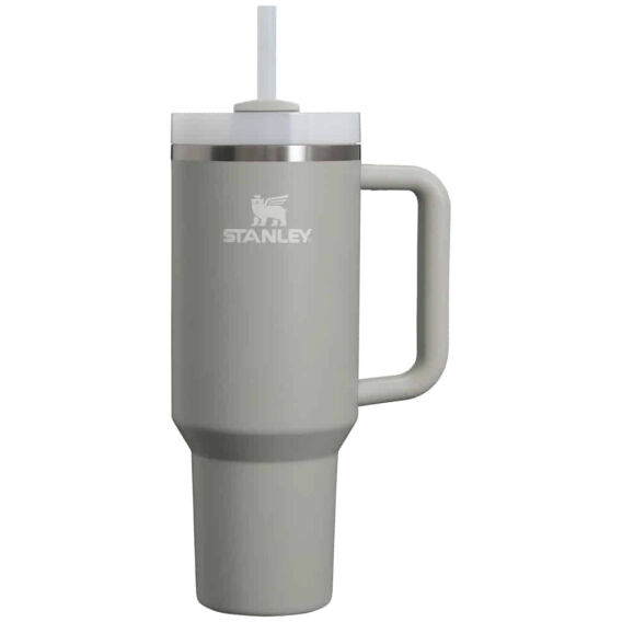 Stanley Quencher Pipetli Termos Bardak 1.18L, Kül - STANLEY