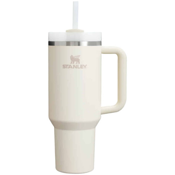 Stanley Quencher Pipetli Termos Bardak 1.18L, Krem - STANLEY