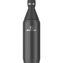 Stanley The All Day Slim Soğuk Su Şişesi 0.6L, Siyah - 1