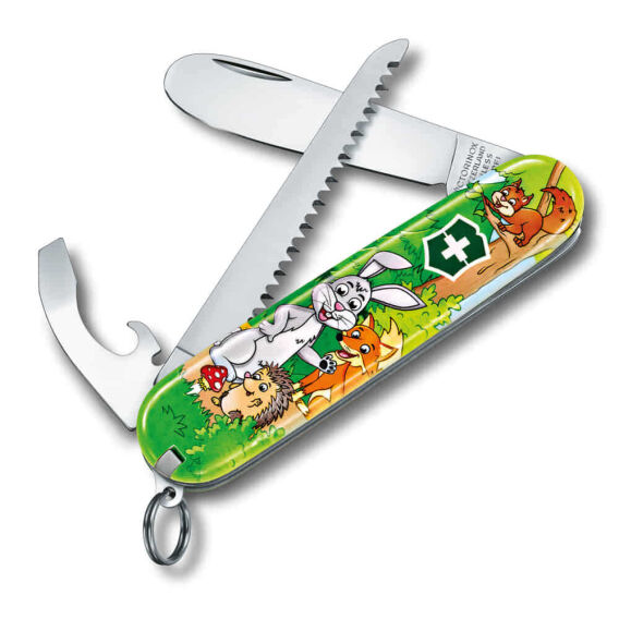 ​Victorinox 0.2373.E2 My First Victorinox, Papağan Desenli - VICTORINOX ÇAKI (1)