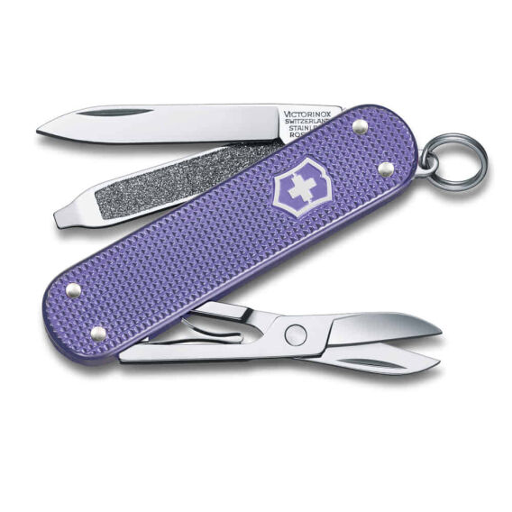 Victorinox 0.6221.223G Classic Alox Çakı, Electric Lavender - VICTORINOX ÇAKI