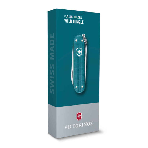 Victorinox 0.6221.242G Classic Alox Çakı, Wild Jungle - 4