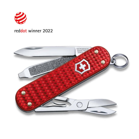 Victorinox 0.6221.401G Classic Alox Çakı, Kırmızı - VICTORINOX ÇAKI