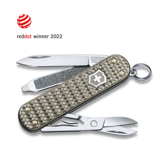 Victorinox 0.6221.4031G Classic Alox Çakı, Gri - VICTORINOX ÇAKI