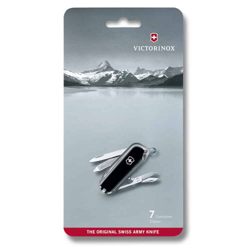 Victorinox 0.6223.3B1 Classic Çakı, Siyah (Blisterli) 