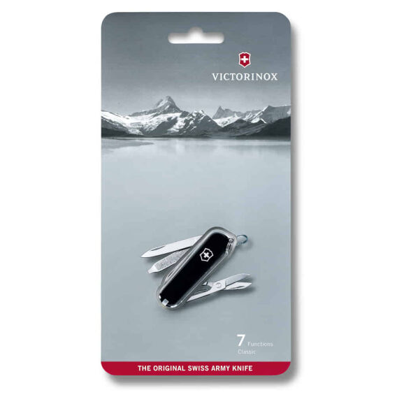 Victorinox 0.6223.3B1 Classic Çakı, Siyah (Blisterli) - VICTORINOX ÇAKI