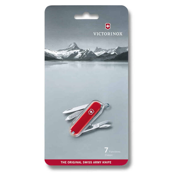 Victorinox 0.6223.B1 Classic Çakı, Kırmızı (Blisterli) - VICTORINOX ÇAKI