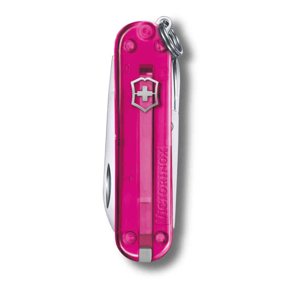 Victorinox 0.6223.T5G Classic Çakı, Şeffaf Pembe - VICTORINOX ÇAKI (1)