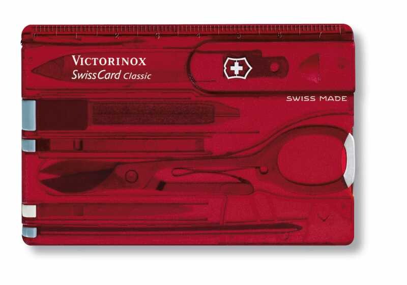 Victorinox 0.7100.T SwissCard Classic Ruby - VICTORINOX ÇAKI