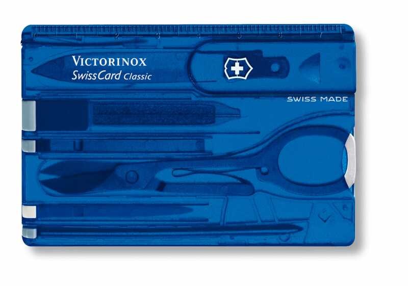 Victorinox 0.7122.T2 SwissCard Classic Sapphire - VICTORINOX ÇAKI