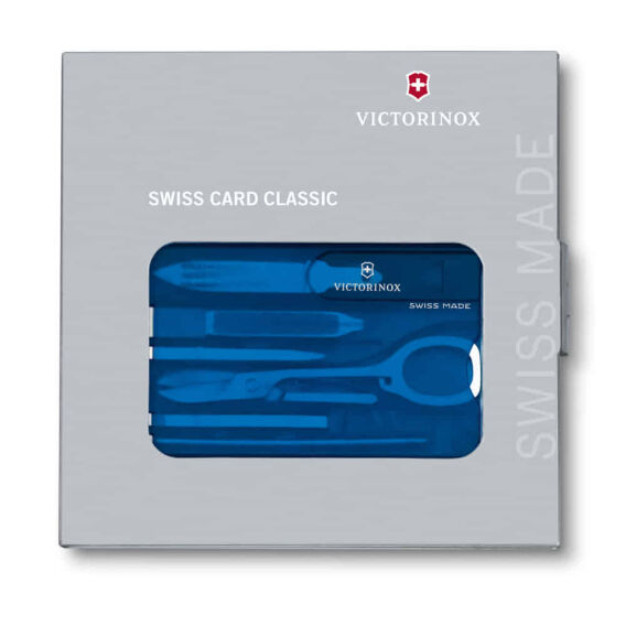 Victorinox 0.7122.T2 SwissCard Classic Sapphire - VICTORINOX ÇAKI (1)