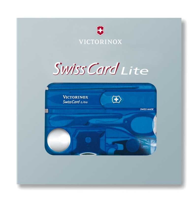 Victorinox 0.7322.T2 SwissCard Lite Sapphire - VICTORINOX ÇAKI (1)