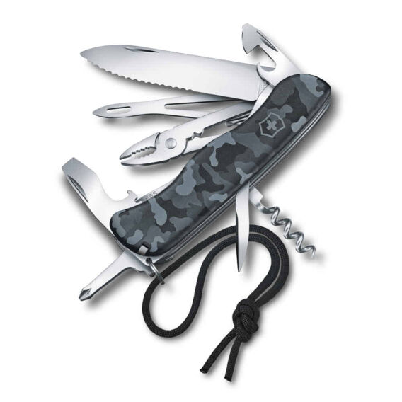 Victorinox 0.8593.W942 Skipper Lacivert Kamuflaj Çakı - VICTORINOX ÇAKI