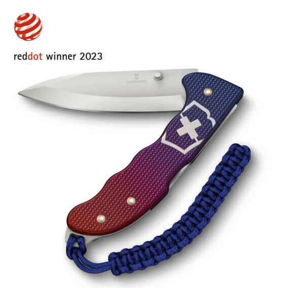 Victorinox 0.9415.D221 Evoke Alox Çakı, Mavi-Kırmızı - VICTORINOX ÇAKI