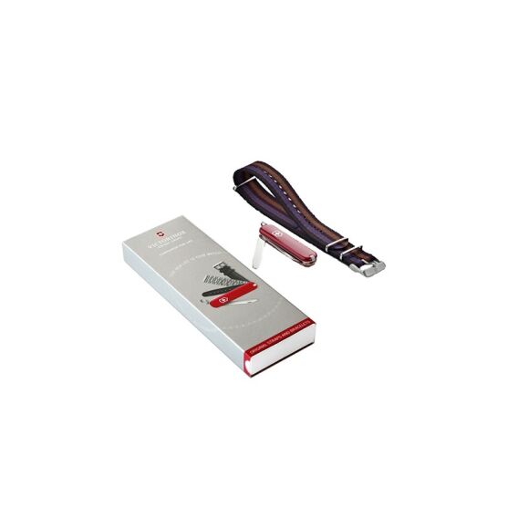 Victorinox 10157 INOX Saat için Kayış + Çakı Set - Yedek Parçalar