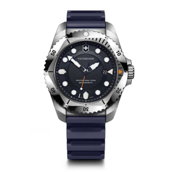 Victorinox 241991 Dive Pro Quartz Erkek Kol Saati, Mavi - VICTORINOX SWISS ARMY