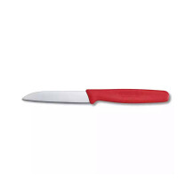 Victorinox 5.0401 8cm Kırmızı Düz Soyma Bıçağı - VICTORINOX MUTFAK