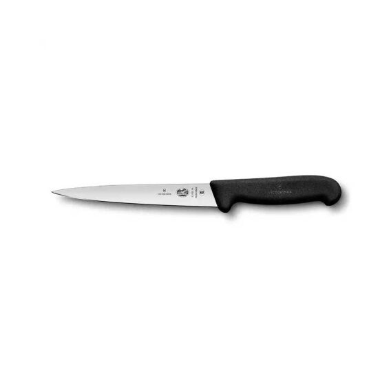 Victorinox 5.3703.18 18cm Siyah Fileto Bıçağı - VICTORINOX MUTFAK