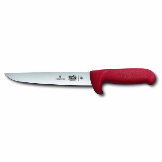 Victorinox 5.5503.18L 18cm Siyah Sıyırma Bıçağı, Parmak Korumalı - VICTORINOX MUTFAK (1)