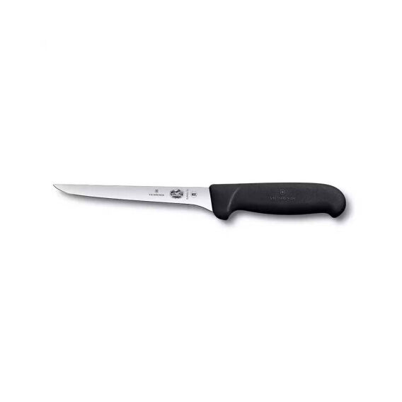 Victorinox 5.6403.12 12cm Siyah Kavisli Dar Ağız Sıyırma Bıçağı - VICTORINOX MUTFAK