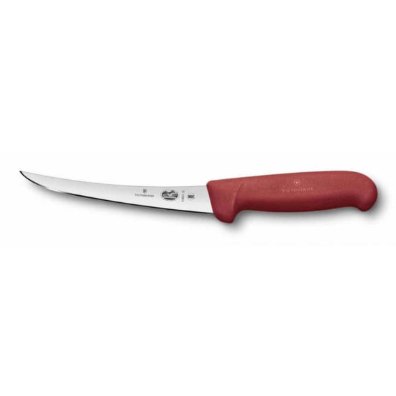 Victorinox 5.6601.12 12cm Kırmızı Kavisli Dar Ağız Sıyırma Bıçağı - VICTORINOX MUTFAK