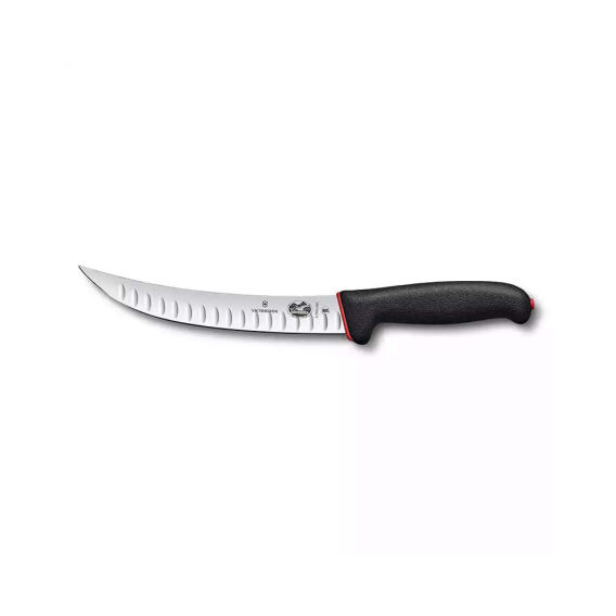 Victorinox 5.7223.20D 20cm Siyah Kavisli Kasap Bıçağı, Kaydırmaz Sap - VICTORINOX MUTFAK