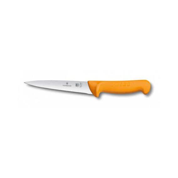 Victorinox 5.8412.18 18cm Sarı Swibo Eğik Kenar Doğrama Bıçağı - VICTORINOX MUTFAK