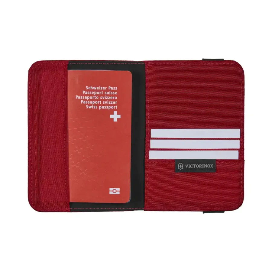 Victorinox 610607 TA 5.0 Pasaport Kılıfı, RFID, Kırmızı - VICTORINOX TRAVEL GEAR (1)
