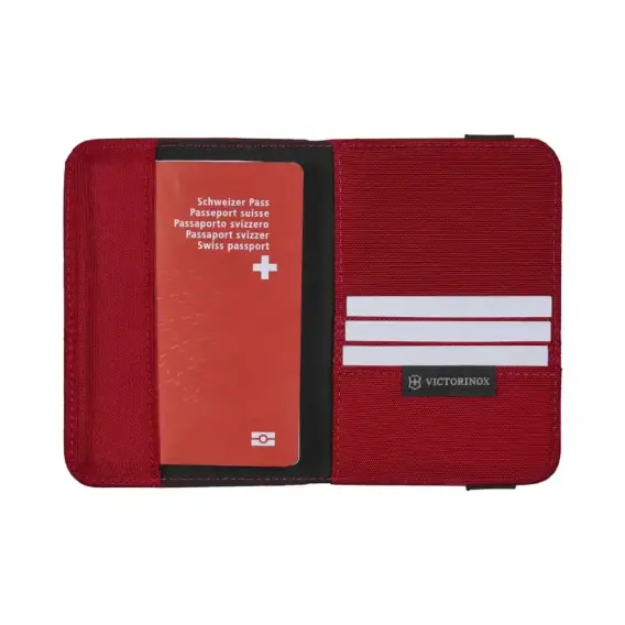 Victorinox 610607 TA 5.0 Pasaport Kılıfı, RFID, Kırmızı - VICTORINOX TRAVEL GEAR (1)