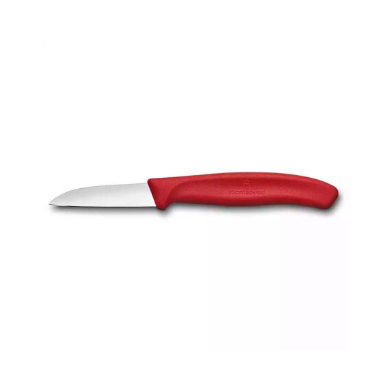 ​​​​​​​Victorinox 6.7301 6cm Kırmızı Düz Soyma Bıçağı - VICTORINOX MUTFAK