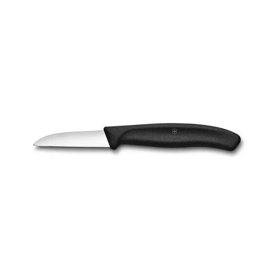 ​​​​​​​​Victorinox 6.7303 6cm Siyah Düz Soyma Bıçağı - VICTORINOX MUTFAK