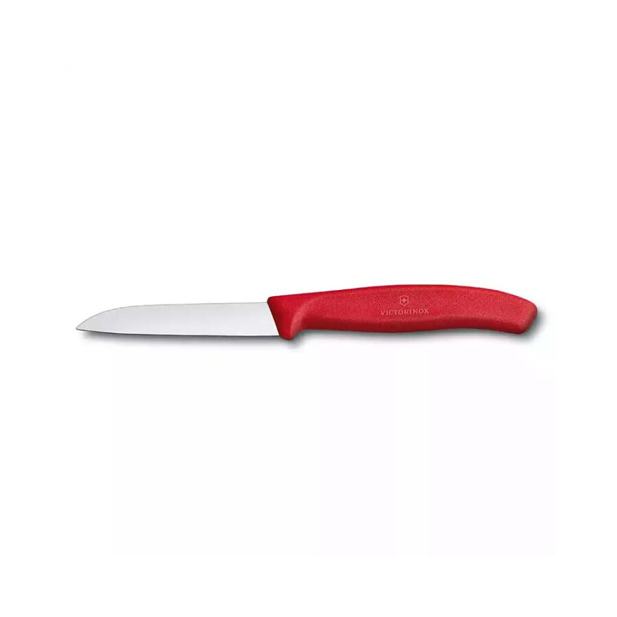 Victorinox 6.7401 8cm Kırmızı Düz Soyma Bıçağı - VICTORINOX MUTFAK