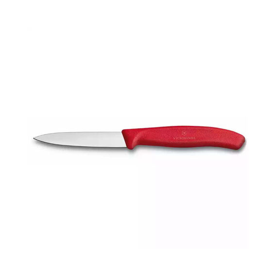 Victorinox 6.7601 8cm Kırmızı Düz Soyma Bıçağı - VICTORINOX MUTFAK