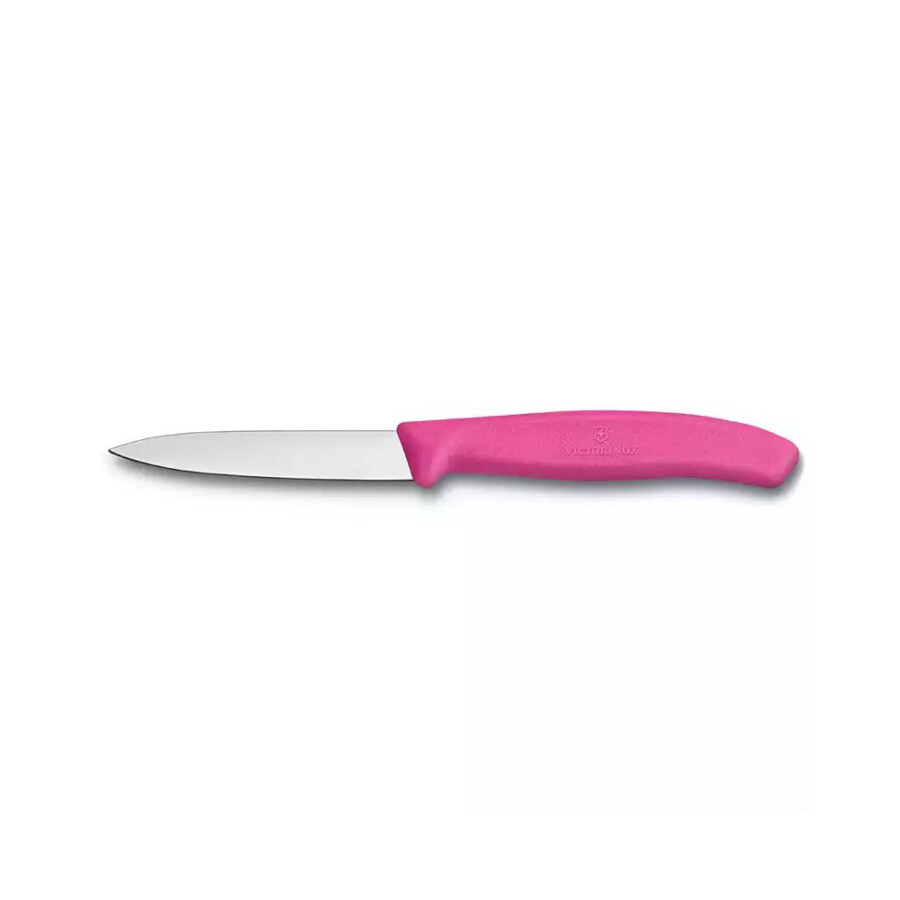 Victorinox 6.7606.L115 8cm Pembe Soyma Bıçağı - VICTORINOX MUTFAK