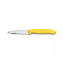 Victorinox 6.7636.L118 8cm Sarı Tırtıklı Soyma Bıçağı - VICTORINOX MUTFAK