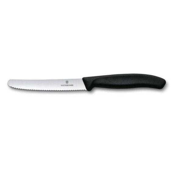 ​​​​​​​​​​​​​​​​​​​​​​​​​​​​​​Victorinox 6.7833 11cm Siyah Domates ve Sofra Bıçağı - VICTORINOX MUTFAK