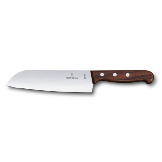 Victorinox 6.8500.17G 17cm Gül Ağacı Santoku Bıçağı, Hediye Kutulu - VICTORINOX MUTFAK