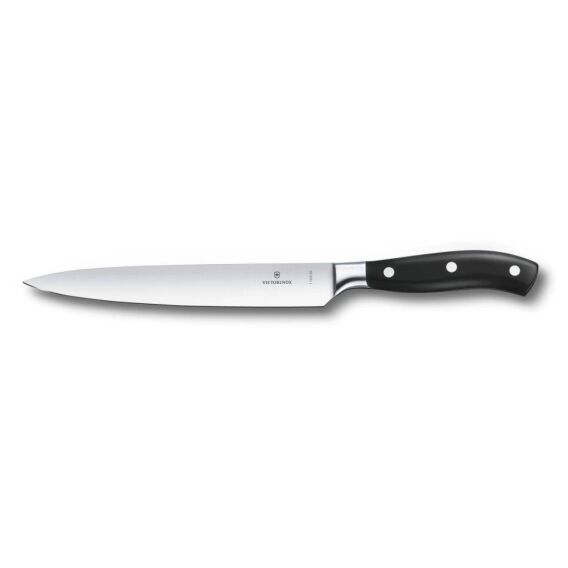 Victorinox 7.7203.20G 20cm Siyah Dövme Çelik Dilimleme Bıçağı, Hediye Kutulu - VICTORINOX MUTFAK