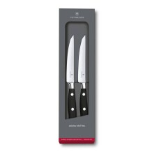 Victorinox 7.7242.2 12cm Siyah Dövme Çelik Biftek Bıçağı, Hediye Kutulu - 1