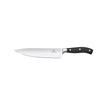 Victorinox 7.7403.22G 22cm Siyah Dövme Çelik Doğrama Bıçağı, Hediye Kutulu - 1