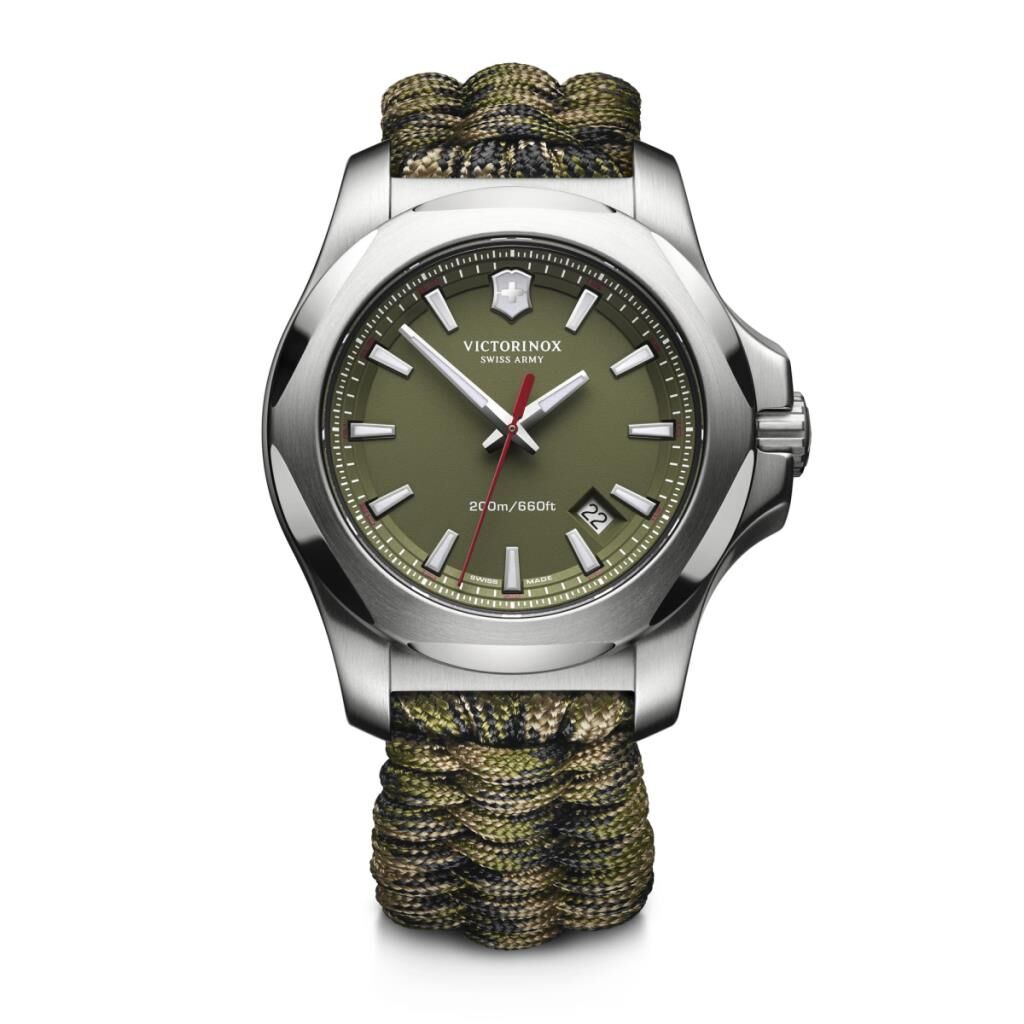 Victorinox INOX Paracord Erkek Kol Saati, Yeşil - VICTORINOX SWISS ARMY