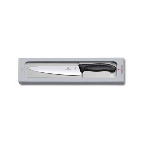 ​​​​​​​​​​​​​​​​​​​​​​​​​​​​​​​​​​Victorinox 6.8003.19G 19cm Siyah Doğrama Bıçağı, Hediye Kutulu - VICTORINOX MUTFAK