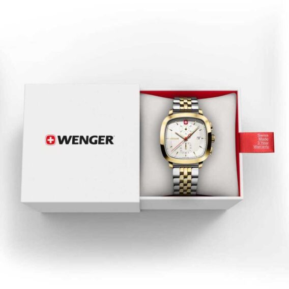 Wenger Vintage Classic Chrono 39.5mm Erkek Kol Saati - WENGER KOL SAATİ (1)