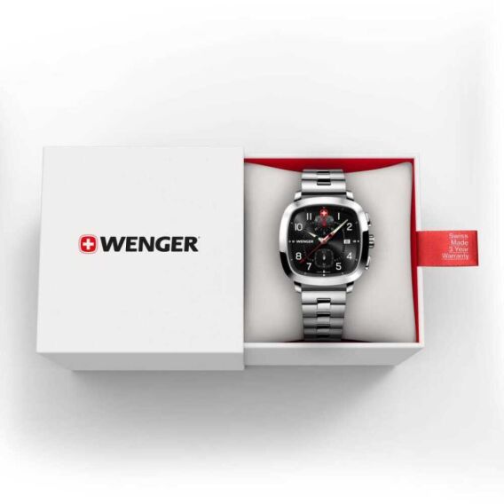 Wenger Vintage Sport Chrono 39.5mm Erkek Kol Saati - WENGER KOL SAATİ (1)