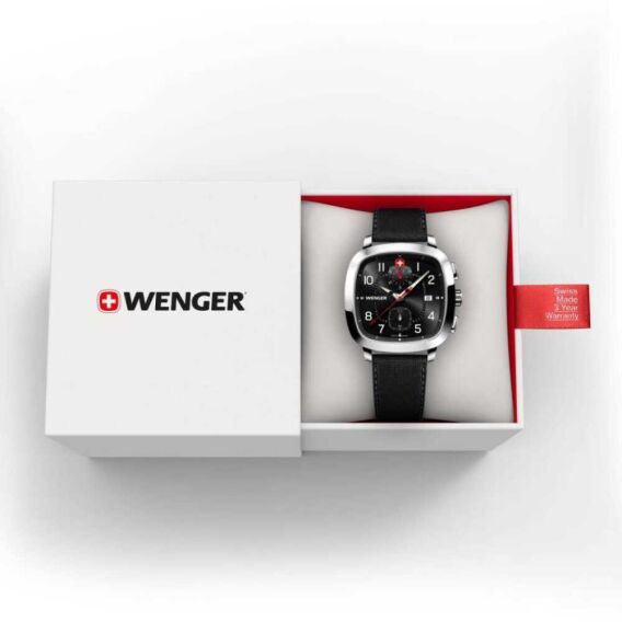 Wenger Vintage Sport Chrono 39.5mm Erkek Kol Saati - WENGER KOL SAATİ (1)