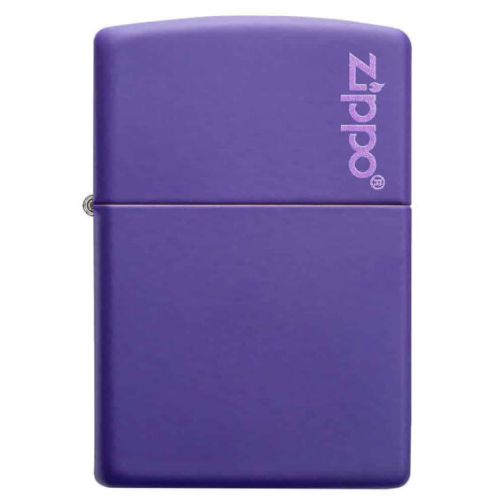 Zippo Classic Purple Matte Zippo Logo Çakmak - ZIPPO