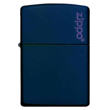 Zippo Classic Navy Matte Zippo Logo Çakmak - 1